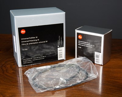 Filtre Polarisant Leica 13356 – Universel Pour M – 39/46mm – Occasion Comme Neuf